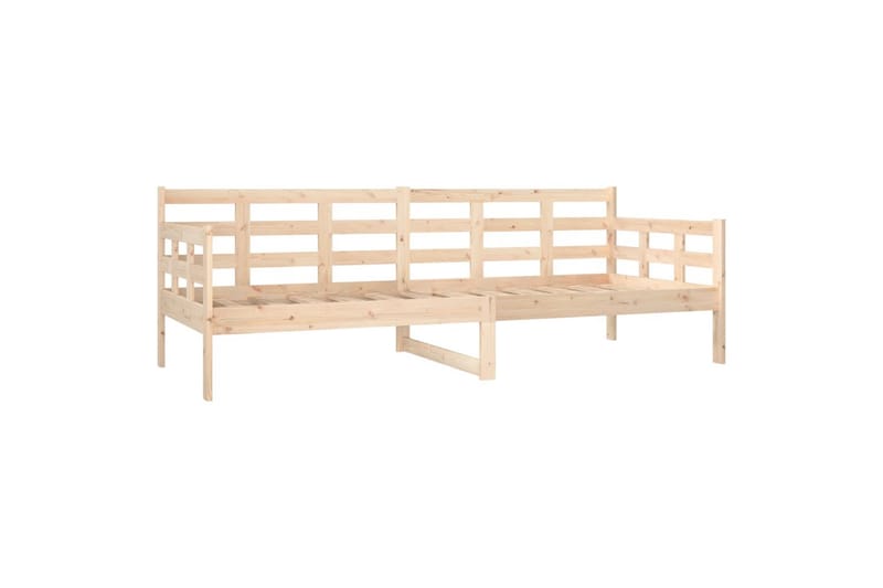 beBasic daybed 80x200 cm massivt fyrretræ - Brun - Daybed