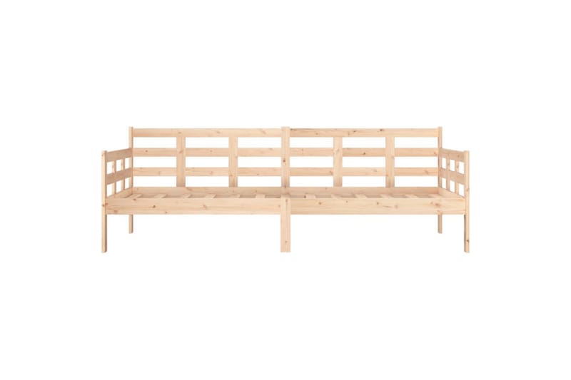 beBasic daybed 80x200 cm massivt fyrretræ - Brun - Daybed