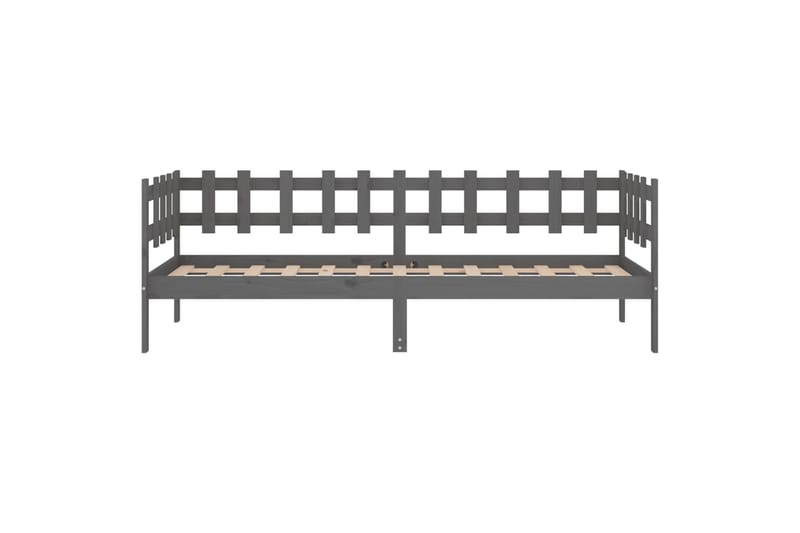 beBasic daybed 80x200 cm massivt fyrretræ grå - GrÃ¥ - Møbler - Sofaer - Daybed