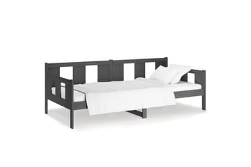 beBasic daybed 80x200 cm massivt fyrretræ grå - GrÃ¥ - Møbler - Sofaer - Daybed