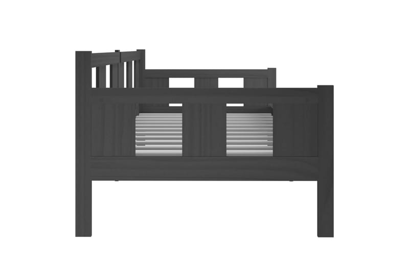 beBasic daybed 80x200 cm massivt fyrretræ grå - GrÃ¥ - Møbler - Sofaer - Daybed