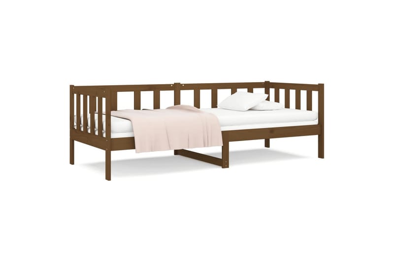 beBasic daybed 80x200 cm massivt fyrretræ gyldenbrun - Brun - Møbler - Sofaer - Daybed