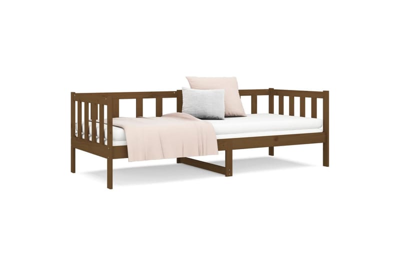 beBasic daybed 80x200 cm massivt fyrretræ gyldenbrun - Brun - Møbler - Sofaer - Daybed