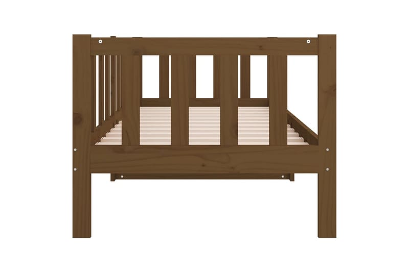 beBasic daybed 80x200 cm massivt fyrretræ gyldenbrun - Brun - Møbler - Sofaer - Daybed