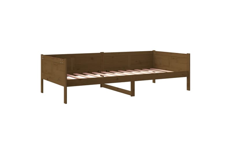 beBasic daybed 80x200 cm massivt fyrretræ gyldenbrun - Brun - Møbler - Sofaer - Daybed