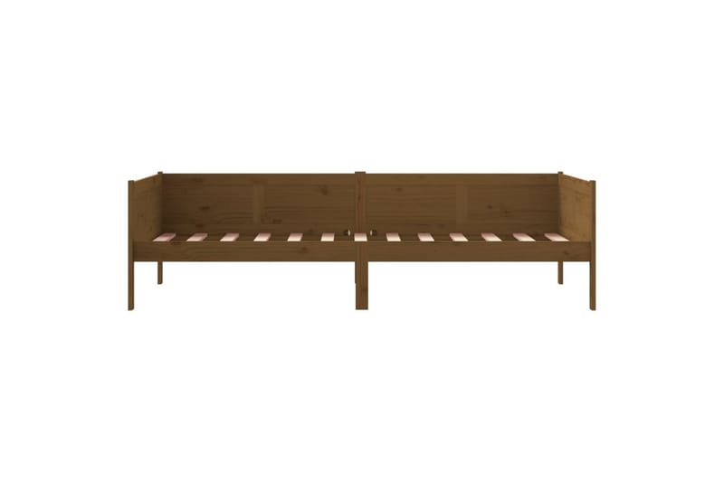 beBasic daybed 80x200 cm massivt fyrretræ gyldenbrun - Brun - Møbler - Sofaer - Daybed