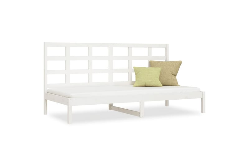 beBasic daybed 80x200 cm massivt fyrretræ hvid - Hvid - Daybed