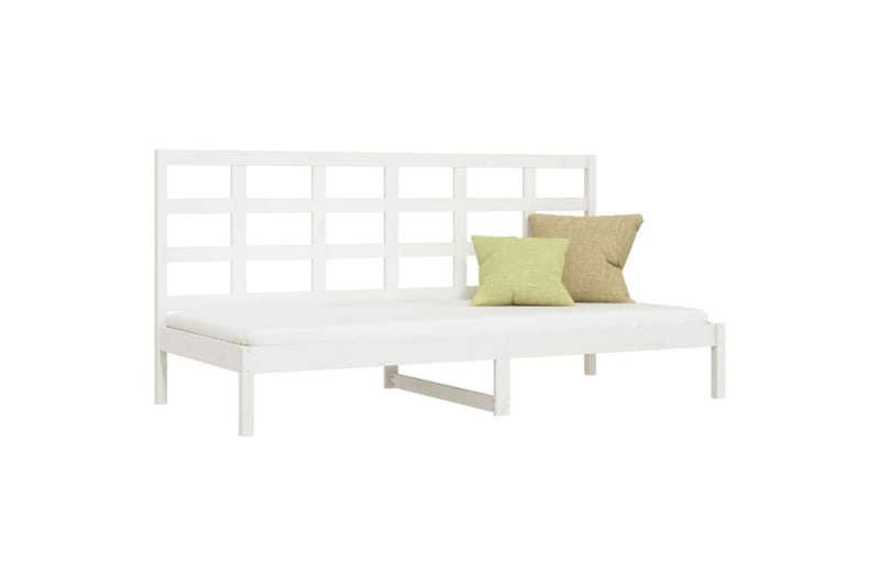 beBasic daybed 80x200 cm massivt fyrretræ hvid - Hvid - Daybed