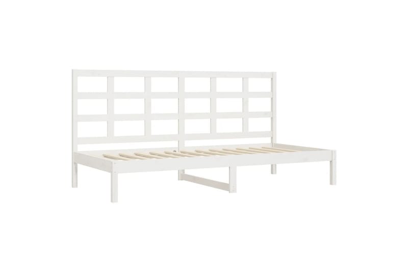 beBasic daybed 80x200 cm massivt fyrretræ hvid - Hvid - Daybed