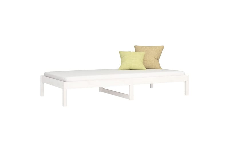 beBasic daybed 80x200 cm massivt fyrretræ hvid - Hvid - Daybed