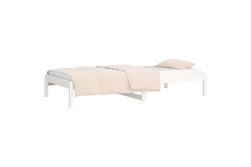 beBasic daybed 80x200 cm massivt fyrretræ hvid - Hvid - Daybed