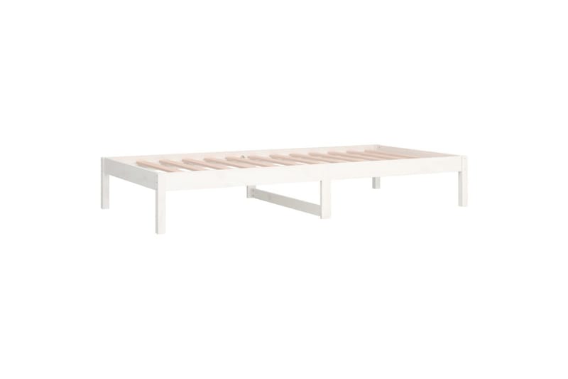 beBasic daybed 80x200 cm massivt fyrretræ hvid - Hvid - Daybed