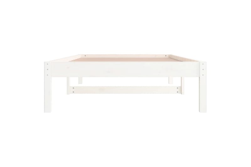 beBasic daybed 80x200 cm massivt fyrretræ hvid - Hvid - Daybed