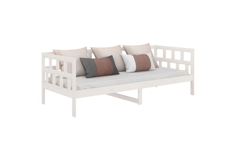 beBasic daybed 80x200 cm massivt fyrretræ hvid - Hvid - Daybed