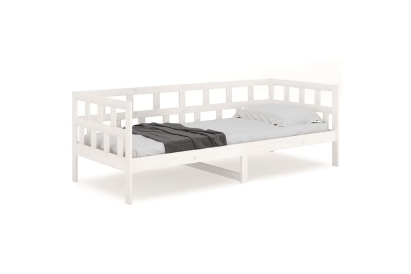 beBasic daybed 80x200 cm massivt fyrretræ hvid - Hvid - Daybed