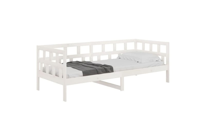 beBasic daybed 80x200 cm massivt fyrretræ hvid - Hvid - Daybed