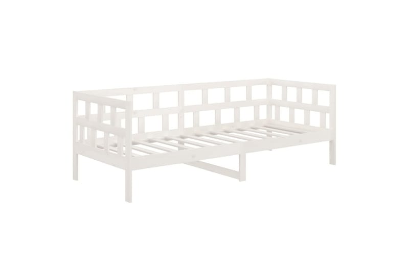 beBasic daybed 80x200 cm massivt fyrretræ hvid - Hvid - Daybed