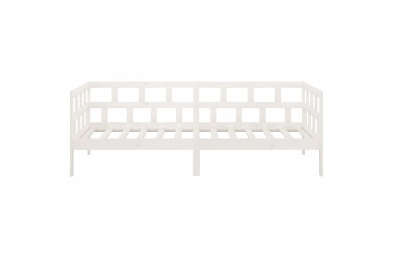 beBasic daybed 80x200 cm massivt fyrretræ hvid - Hvid - Daybed