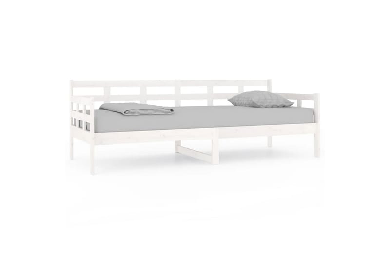 beBasic daybed 80x200 cm massivt fyrretræ hvid - Hvid - Daybed