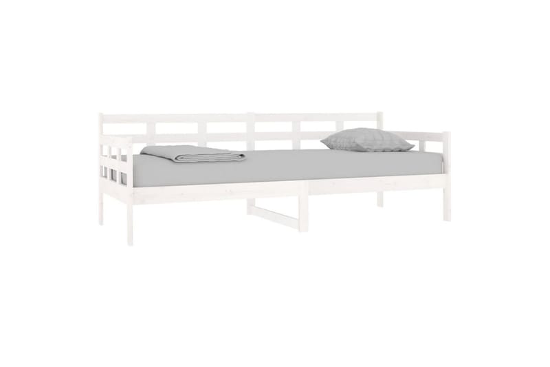 beBasic daybed 80x200 cm massivt fyrretræ hvid - Hvid - Daybed