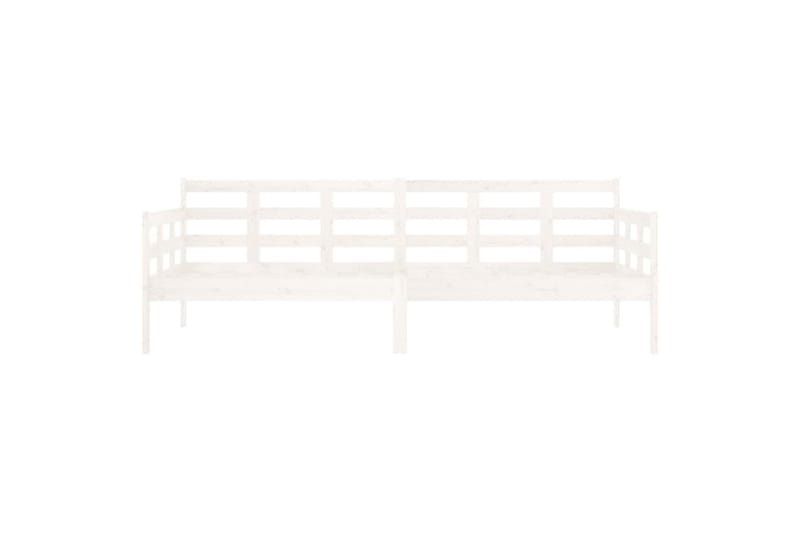 beBasic daybed 80x200 cm massivt fyrretræ hvid - Hvid - Daybed