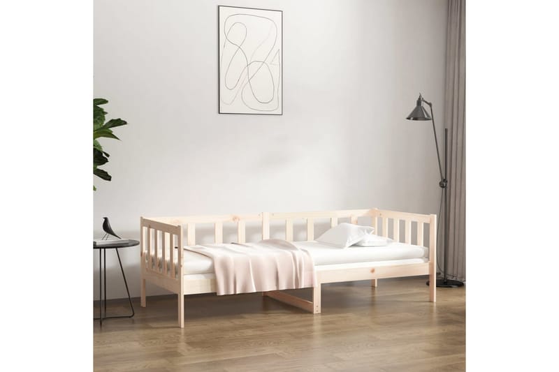 beBasic daybed 90x190 cm massivt fyrretræ - Brun - Møbler - Sofaer - Daybed