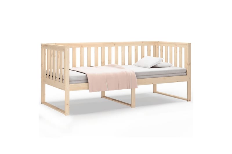 beBasic daybed 90x190 cm massivt fyrretræ - Brun - Møbler - Sofaer - Daybed