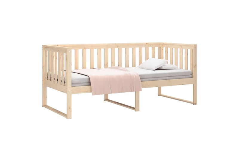 beBasic daybed 90x190 cm massivt fyrretræ - Brun - Møbler - Sofaer - Daybed