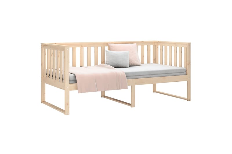 beBasic daybed 90x190 cm massivt fyrretræ - Brun - Møbler - Sofaer - Daybed