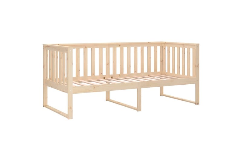 beBasic daybed 90x190 cm massivt fyrretræ - Brun - Daybed