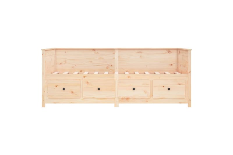 beBasic daybed 90x190 cm massivt fyrretræ - Brun - Møbler - Sofaer - Daybed
