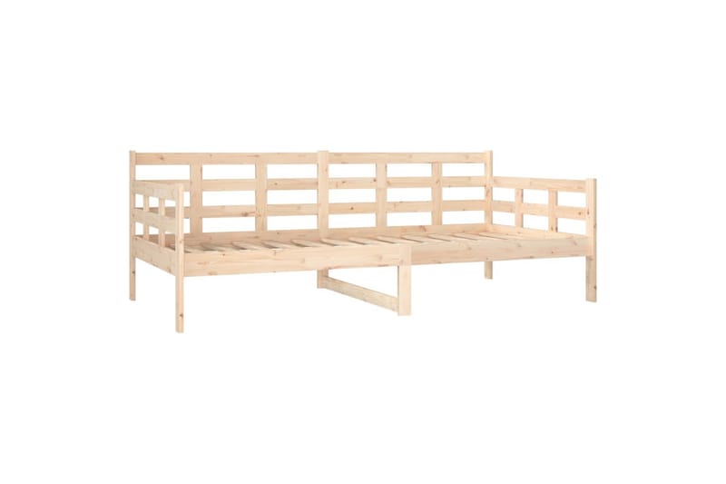 beBasic daybed 90x190 cm massivt fyrretræ - Brun - Daybed