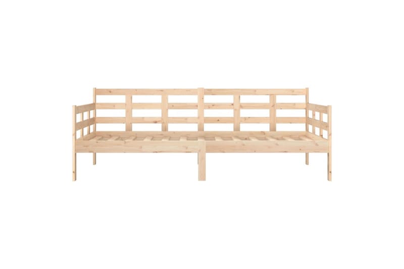 beBasic daybed 90x190 cm massivt fyrretræ - Brun - Daybed