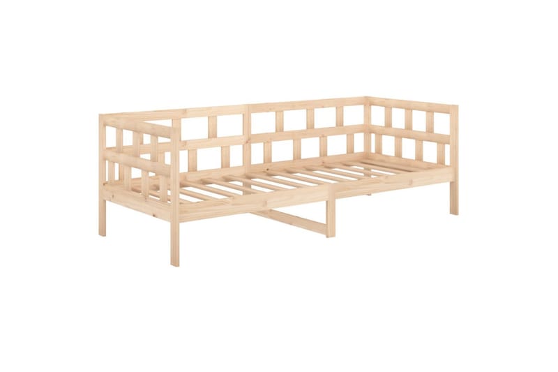 beBasic daybed 90x190 cm massivt fyrretræ - Brun - Daybed