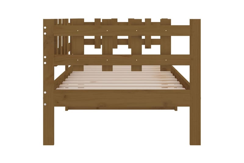 beBasic daybed 90x190 cm massivt fyrretræ gyldenbrun - Brun - Møbler - Sofaer - Daybed