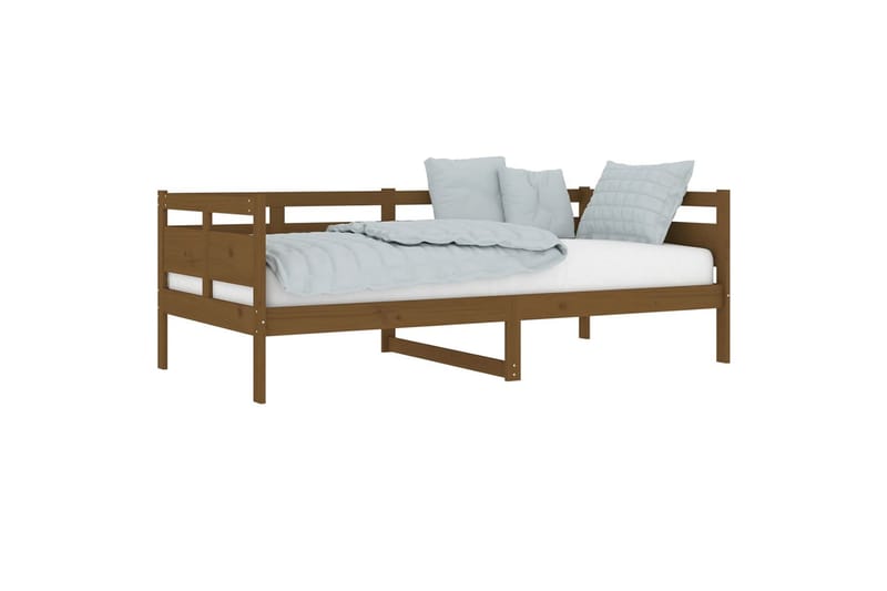 beBasic daybed 90x190 cm massivt fyrretræ gyldenbrun - Brun - Møbler - Sofaer - Daybed