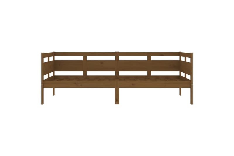 beBasic daybed 90x190 cm massivt fyrretræ gyldenbrun - Brun - Møbler - Sofaer - Daybed