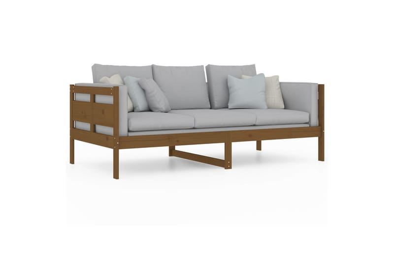 beBasic daybed 90x190 cm massivt fyrretræ gyldenbrun - Brun - Møbler - Sofaer - Daybed