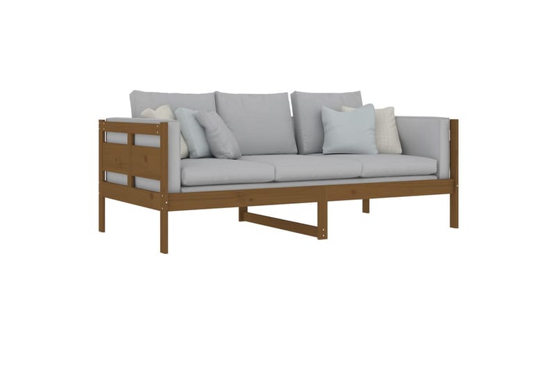 beBasic daybed 90x190 cm massivt fyrretræ gyldenbrun - Brun - Møbler - Sofaer - Daybed