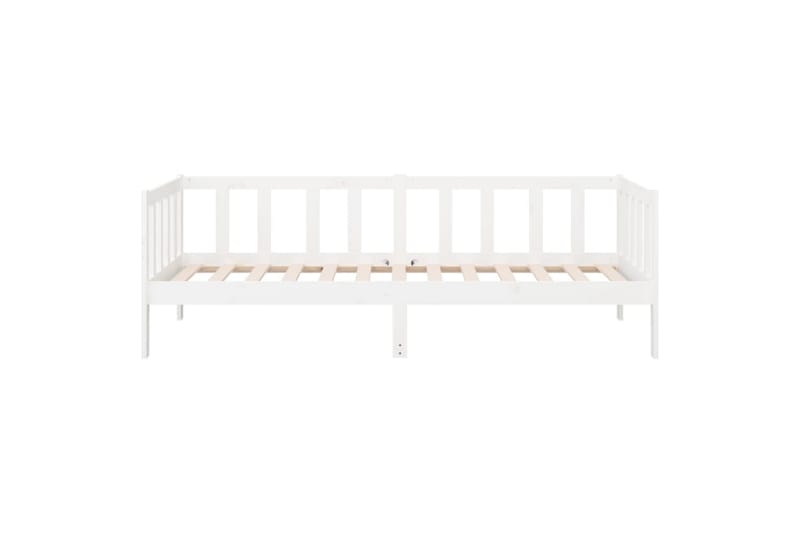 beBasic daybed 90x190 cm massivt fyrretræ hvid - Hvid - Daybed