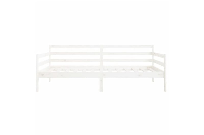 beBasic daybed 90x190 cm massivt fyrretræ hvid - Hvid - Møbler - Sofaer - Daybed