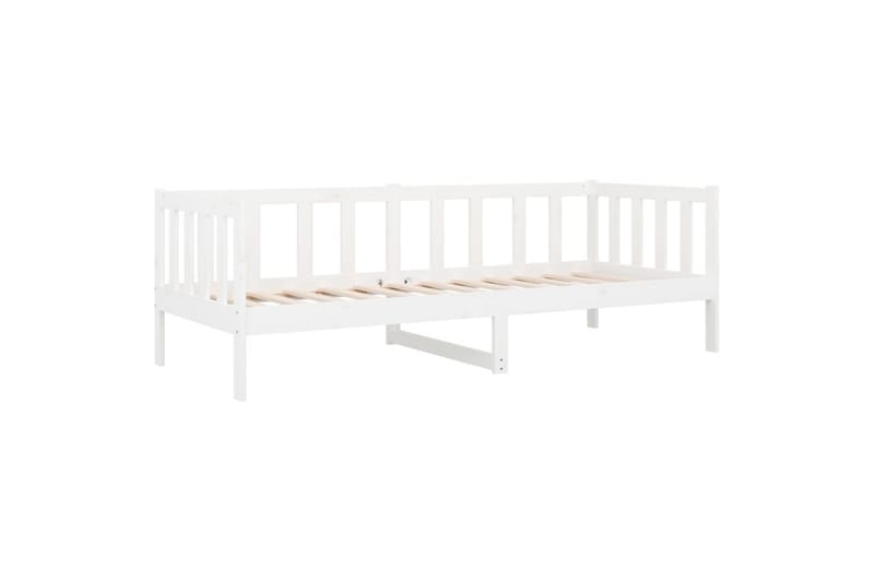 beBasic daybed 90x190 cm massivt fyrretræ hvid - Hvid - Daybed