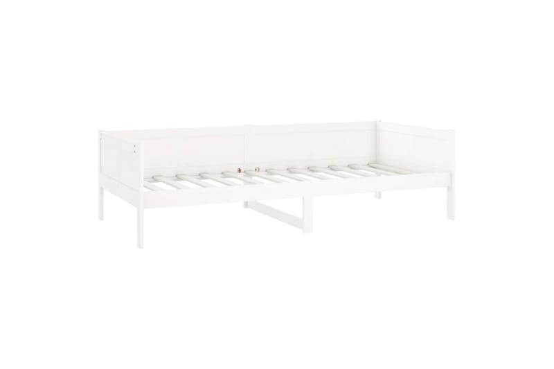 beBasic daybed 90x190 cm massivt fyrretræ hvid - Hvid - Daybed