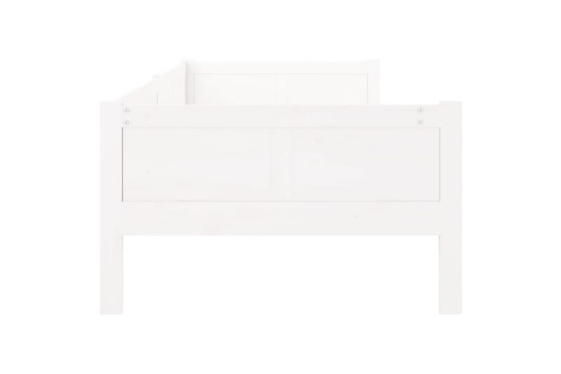 beBasic daybed 90x190 cm massivt fyrretræ hvid - Hvid - Daybed