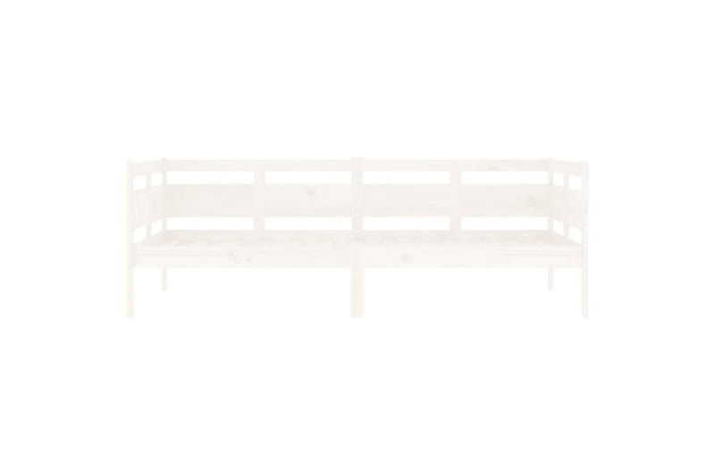 beBasic daybed 90x190 cm massivt fyrretræ hvid - Hvid - Daybed