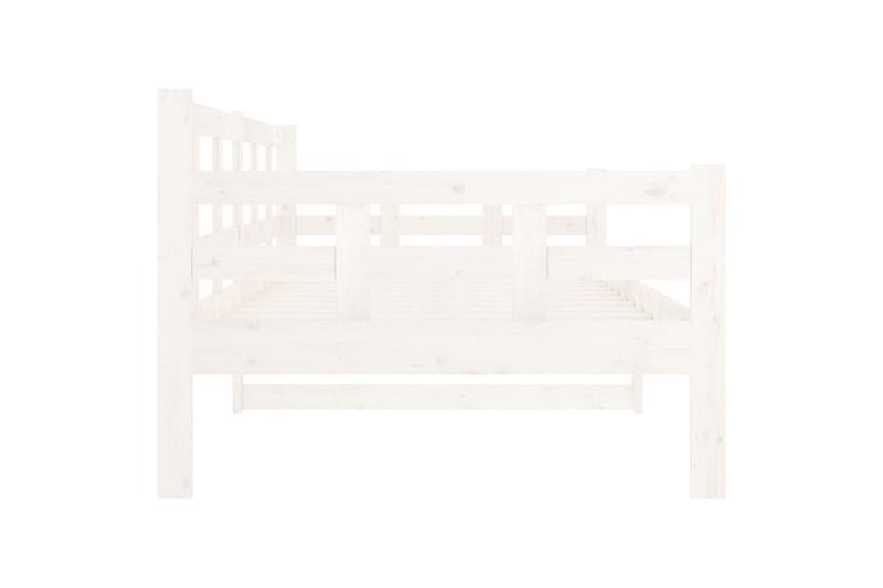 beBasic daybed 90x190 cm massivt fyrretræ hvid - Hvid - Daybed