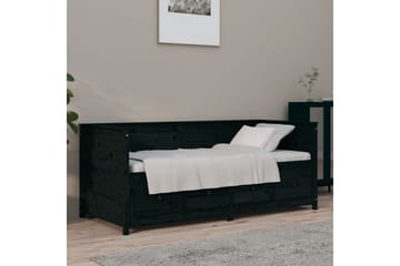 beBasic daybed 90x190 cm massivt fyrretræ sort - Sort - Møbler - Sofaer - Daybed