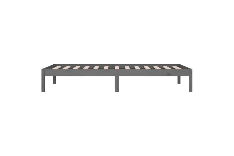 beBasic daybed 90x190 cm Single massivt fyrretræ grå - GrÃ¥ - Daybed