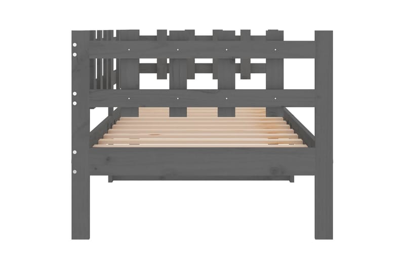 beBasic daybed 90x190 cm Single massivt fyrretræ grå - GrÃ¥ - Møbler - Sofaer - Daybed