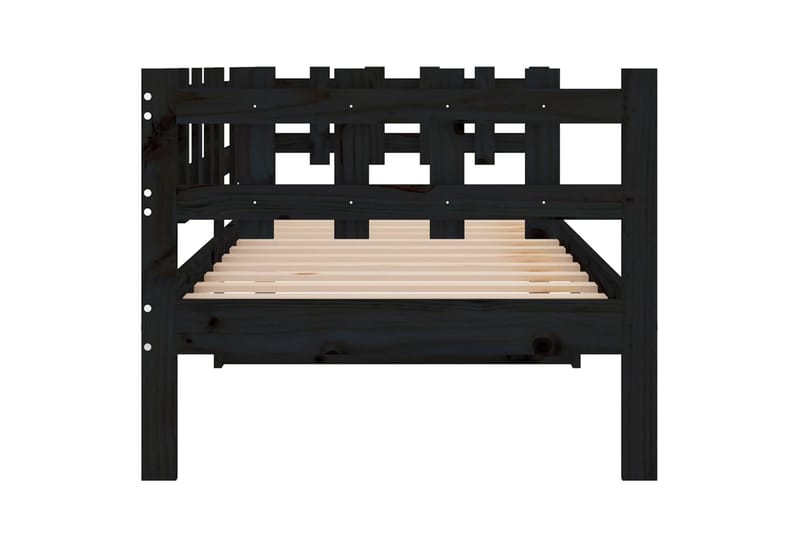 beBasic daybed 90x190 cm Single massivt fyrretræ sort - Sort - Møbler - Sofaer - Daybed